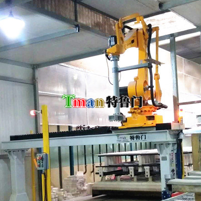 Robot 7th Axis Kiln Loading